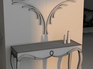 classic table 1-14 3D Model