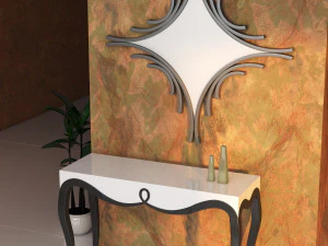 classic table 1-14 3D Model