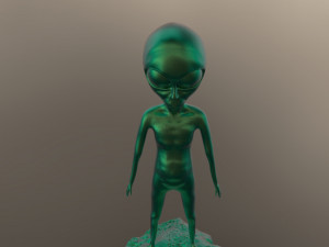 alien-15 Modelo 3D