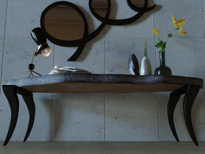 table and mirror-16 3D Model