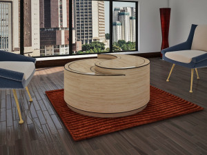 modern table and chair-21 3D Model