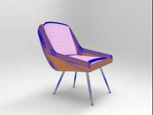 modern chair-23 Modèle 3D