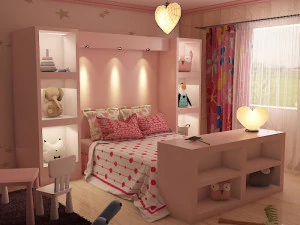 Kinderzimmer 9 3D Modell