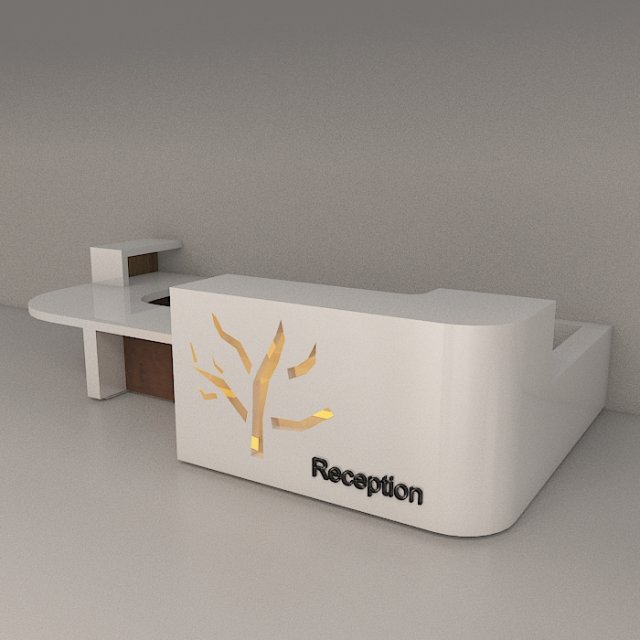 reception 6 Modelo 3D .c4d .max .obj .3ds .fbx .stl .blend 