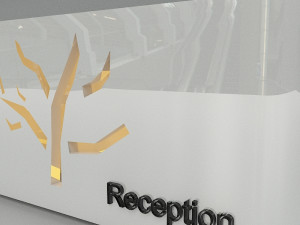 reception 6 Modelo 3D