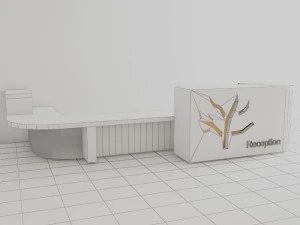 reception 6 3D Model