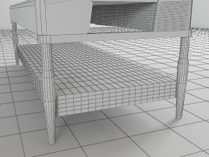resin table 7 3D Model