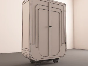 modern commode 8 3D Model