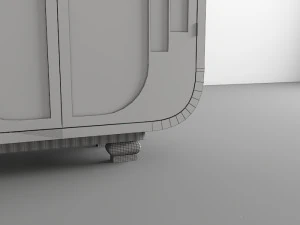 modern commode 8 3D Model