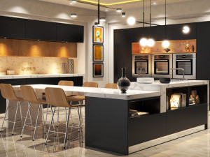 modern kitchen 3D Model