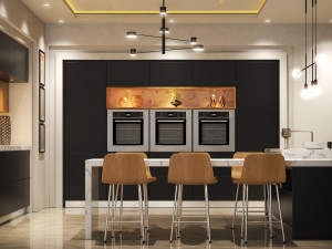 modern kitchen Model 3D