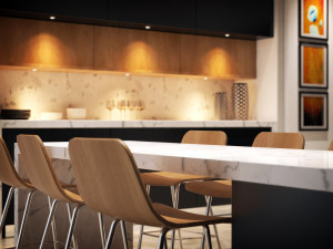 modern kitchen Model 3D