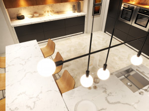 modern kitchen Model 3D