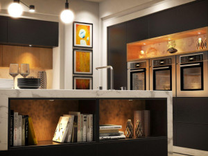 modern kitchen Model 3D