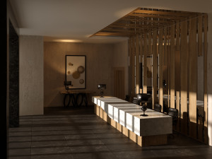 modern office Modelo 3D