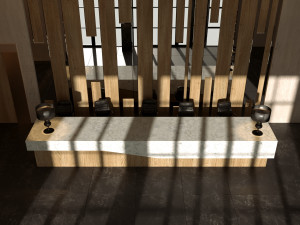 modern office 3D 모델