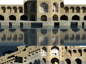 khaju bridge-32 3Dモデル