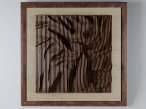 modern plywood frame-34 3D Model