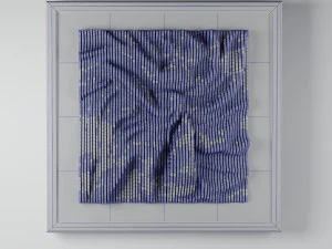 modern plywood frame-34 3D Model