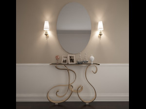 table and mirror-35 3D Model
