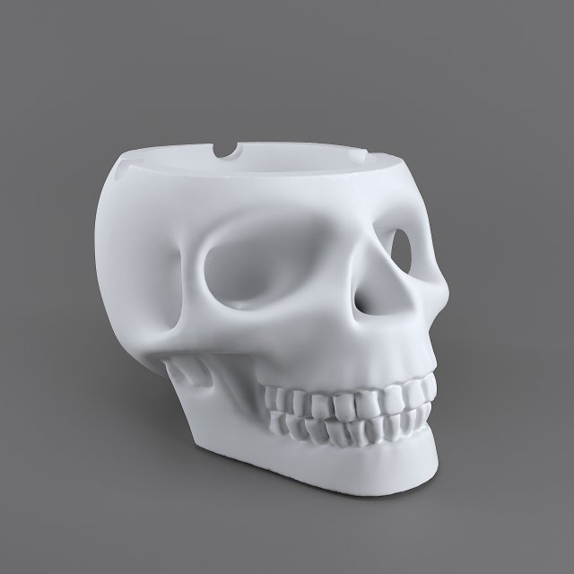 skull smoke-36 Modèle 3D .c4d .max .obj .3ds .fbx .stl .blend