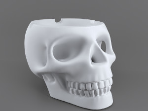 skull smoke-36 Modèle 3D