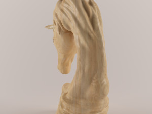 horse statue-40 3D Модель
