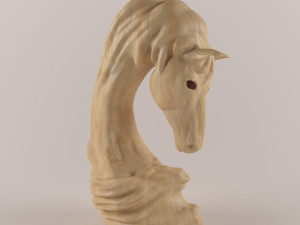 horse statue-40 3D Модель