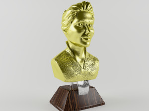 faceman statue-41 Model 3D