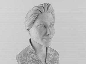 faceman statue-41 Model 3D