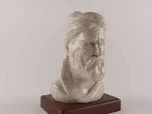 ferdosi statue-45 3Dモデル