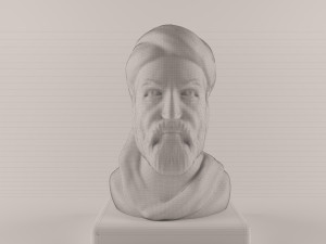 ferdosi statue-45 3D Model