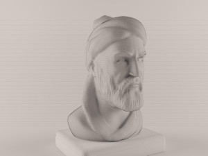 ferdosi statue-45 3Dモデル