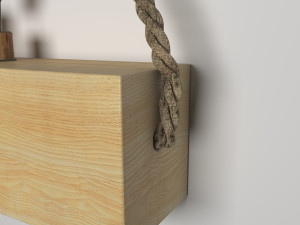 wooden holder-46 3Dモデル