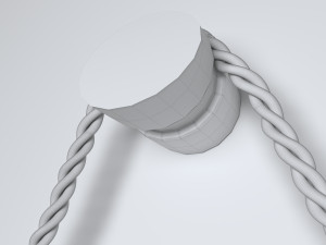 wooden holder-46 3Dモデル