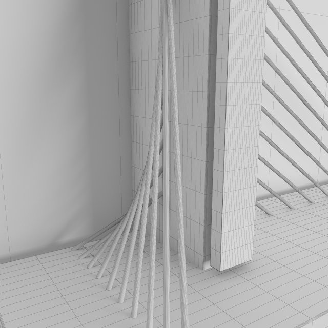 modern holder-47 3D Model .c4d .max .obj .3ds .fbx .stl .blend 