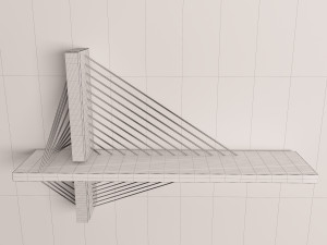 modern holder-47 3D Model