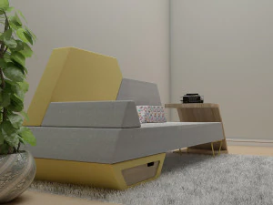 沙发2-51 3D 模型