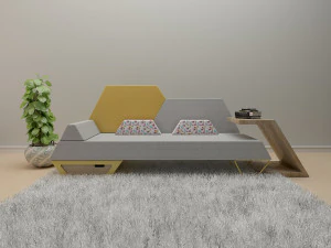 沙发2-51 3D 模型