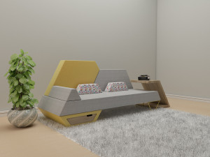sofa3-53 3D Model