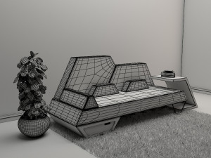 sofa3-53 3D Model