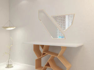 modernconsol106 3D Model