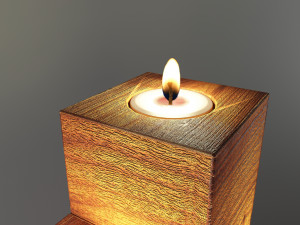 wooden stand taper-54 Modèle 3D