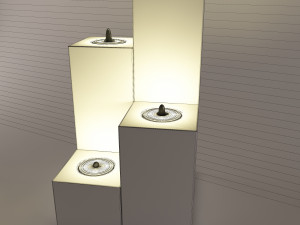 wooden stand taper-54 Modelo 3D