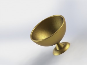 gold cup 3D मॉडल