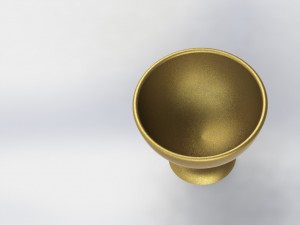 gold cup 3D Model