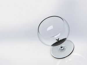 glass 3D 모델