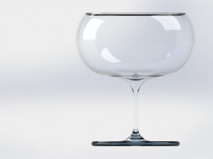 glass 3D 모델