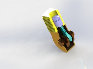 engine 3D मॉडल