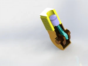 engine 3D Model